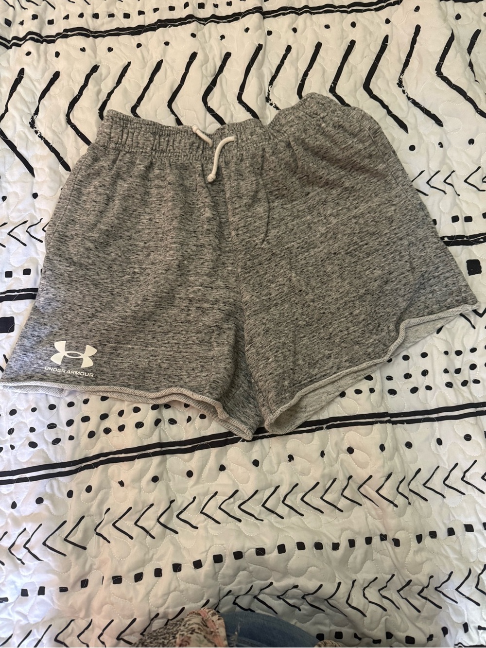Under Armour Heather Gray Women's Athletic Shorts